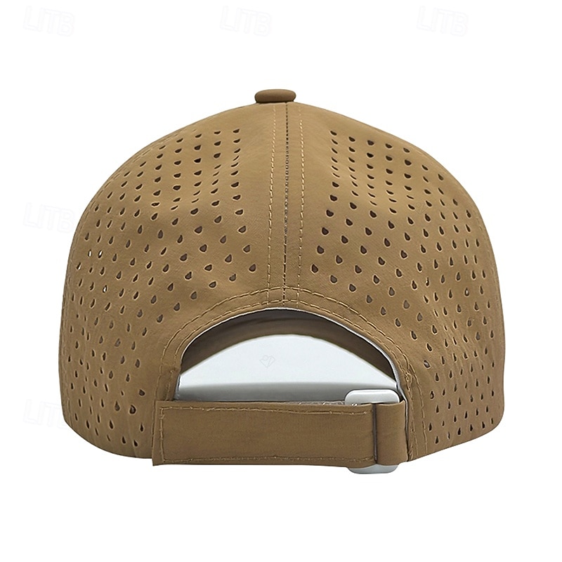 Casquette de Baseball Chapeau de soleil Casquette de tennis Unisexe Mancherons Casquette de Course Couleur Unie Protection solaire Évacuation de l'Humidité Respirant pour Tennis Base-ball Pickleball de 2026 ? $9.49 –P14