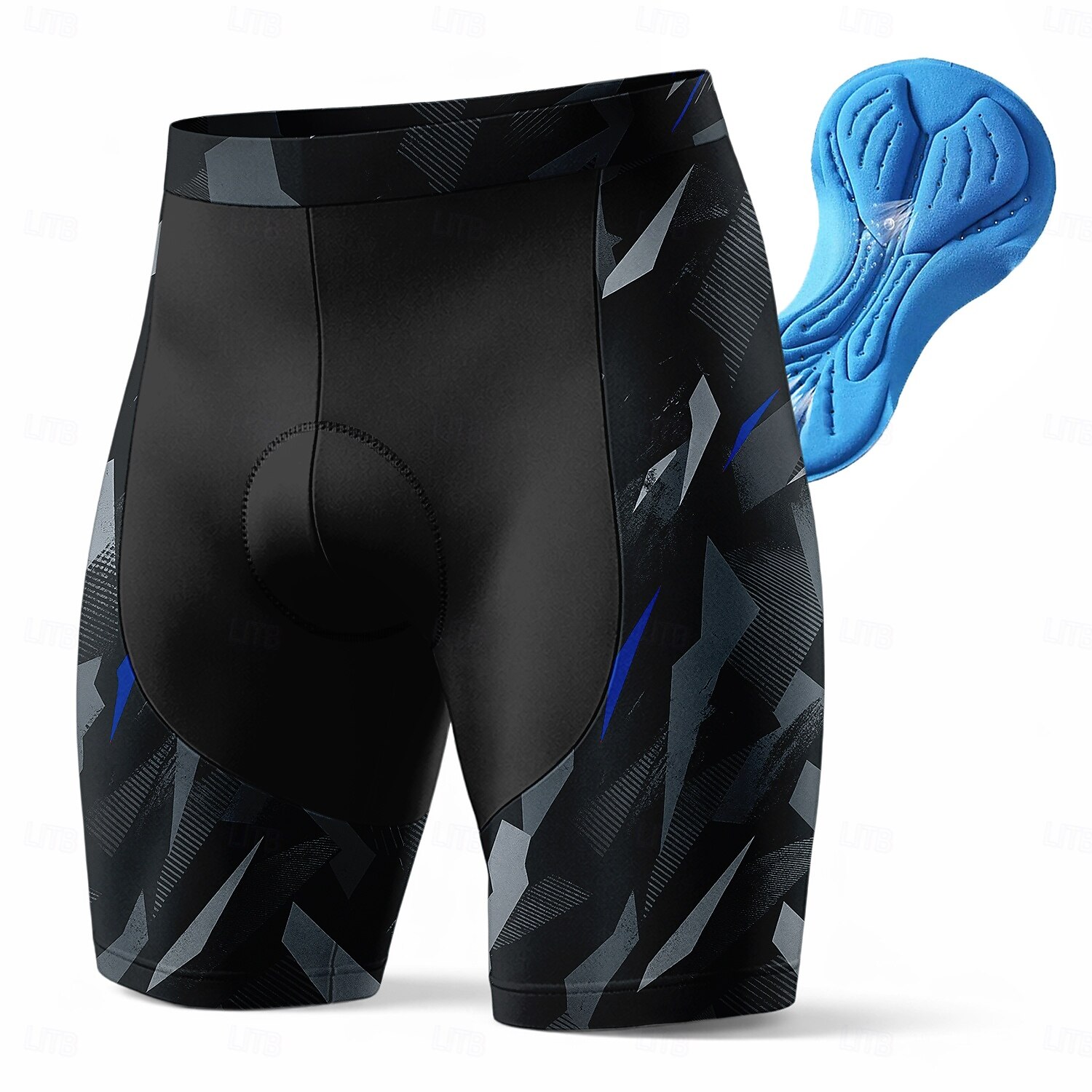 בגדי ריקוד גברים גיאומטרי מכנסי כביש קצרים לאופניים מכנס קצר לרכיבה מכנסי אופניים אופניים מכנסיים קצרים תחתיות גזרה צרה ספורט 3D לוח ייבוש מהיר דחיסה תומך זיעה אפור כהה ביגוד בגדי רכיבת אופניים 2026 - $28.99 –P2