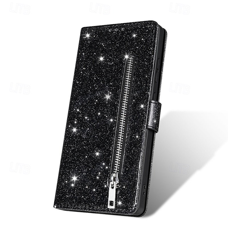 Phone Case For Samsung Galaxy S26 S26 Plus S26 Ultra Wallet Case Zipper Full Body Protective Kickstand Color Gradient sky PU Leather 2026 - $18.99 –P10