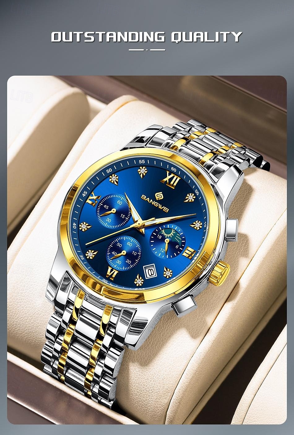 LIGE Men Quartz Watch Minimalist Luminous Stainless Steel Watch 2026 - $29.99 –P4