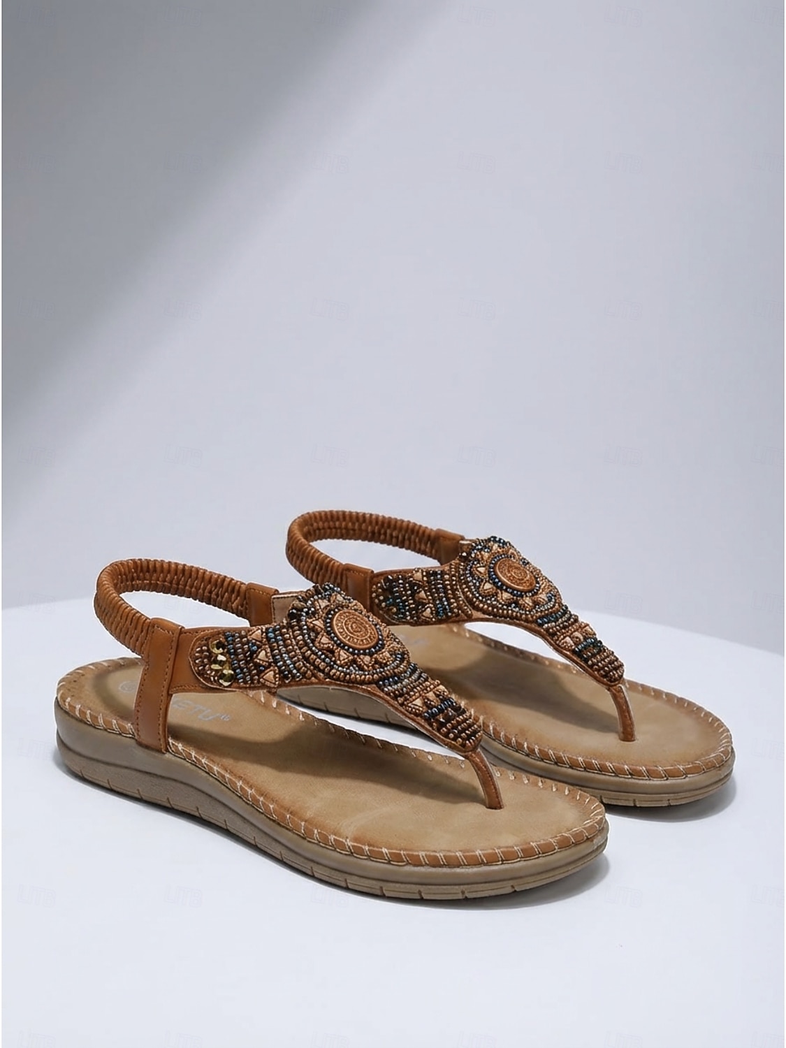 Women's Boho Wedge Sandals - Elegant Criss-Cross Strappy Platform Espadrilles with Ankle Buckle for Outdoor Vacations, Summer Garden Parties & Resort Wear 2026 - $46.99 –P5