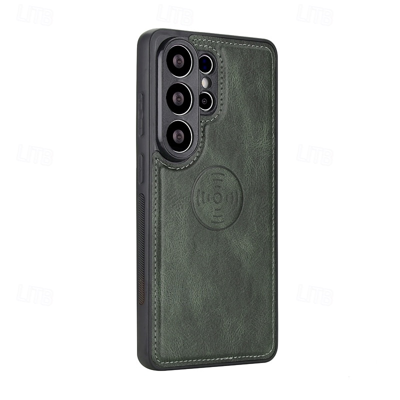 telefon Kılıf Na Samsung Galaxy S26 S26 Plus S26 Ultra Etui na karty portfela Odpianane Magnetyczne Ochrona całego ciała Retro Skóra PU 2026 - $24.99 –P5