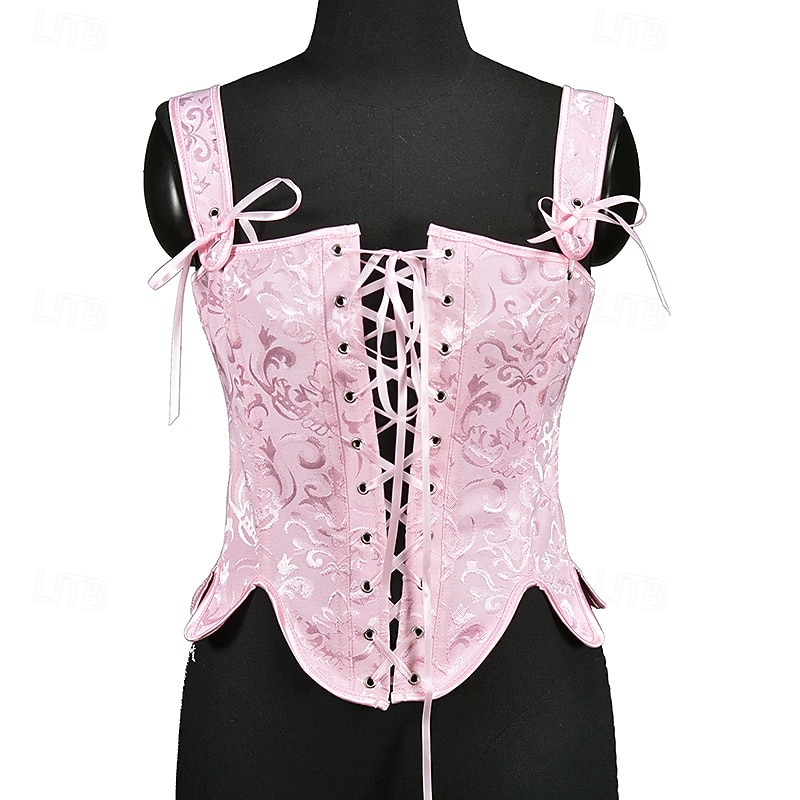 Medieval Renaissance Cottagecore Corset Bodice Viking Peasant Lace up Fancy Dress Women's Celtic Fantasy Halloween Carnival Performance LARP Ren Faire Adults' Corset 2026 - $31.99 –P8
