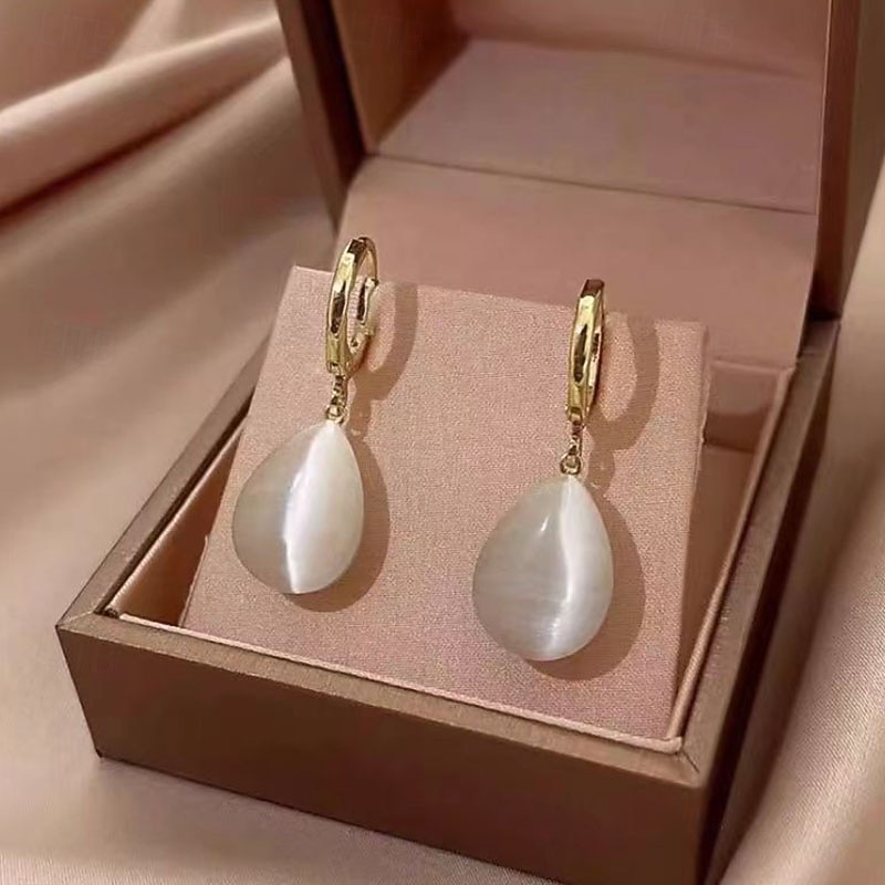 1 пара Серьги-слезки Серьги For Жен. Повседневные Для улицы Свидание Сплав Свисающие 2026 - $1.49 –P2