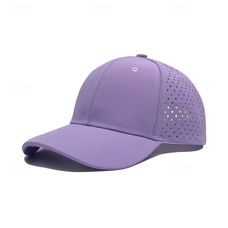 Casquette de Baseball Chapeau de soleil Casquette de tennis Unisexe Mancherons Casquette de Course Couleur Unie Protection solaire Évacuation de l'Humidité Respirant pour Tennis Base-ball Pickleball de 2026 ? $9.49 –P11