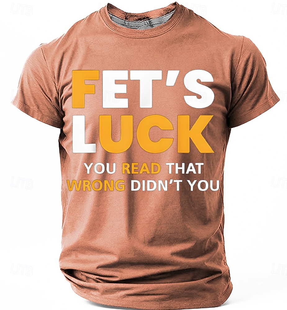 Homens Gíria engraçada Camiseta Manga Curta Camiseta Impressão 3D Gola Redonda Camisa Moda Diário Diário Rua Azul Claro Preto Vermelho Verão Primavera Roupa S M L XL XXL XXXL de 2026 por $22.99 –P5