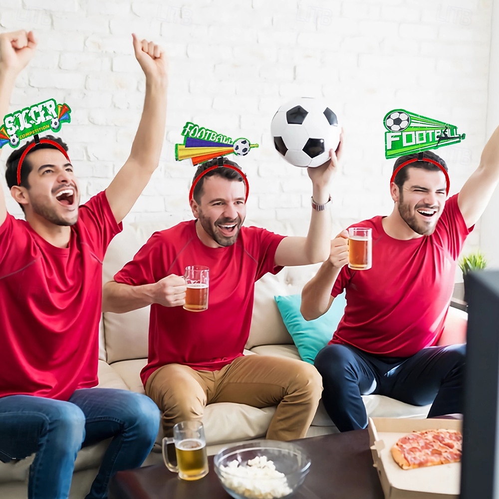 World Soccer Match 2026 Headband Football Soccer Funny & Reluctant Adults' Unisex Outdoor Match Dress Up 2026 - $17.49 –P1