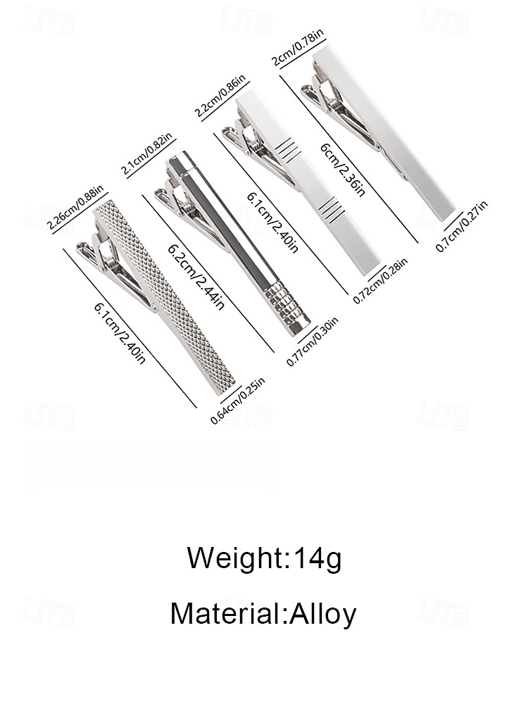 Мужские зажимы для галстука из сплава – разнообразные модели, элегантный дизайн, идеально подходят для свадеб, вечеринок и деловых поездок. 2026 - kr.92 –P8