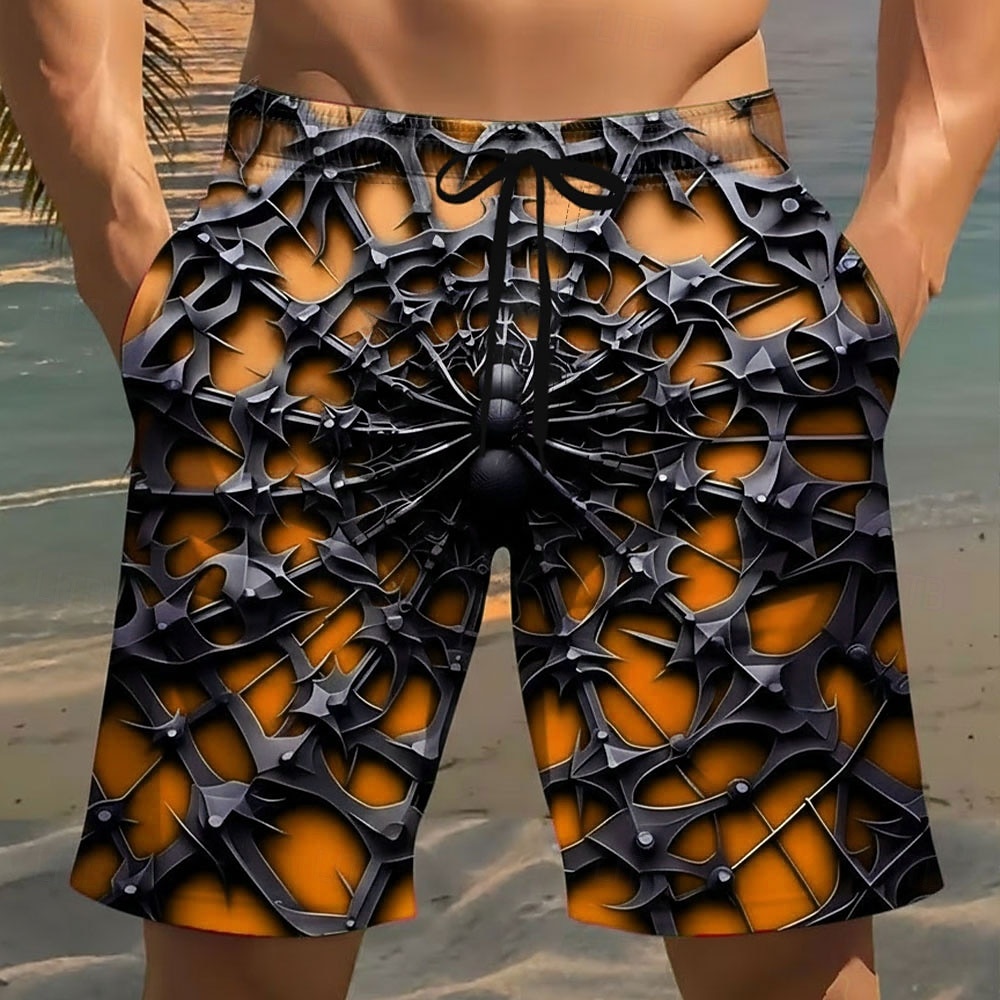 Per uomo Animale Ragno Costumi da bagno Pantaloncini da mare Pantaloncini da Surf Misura del girovita medio Gotico Casual Quotidiano Vacanza al Mare Tasche Laterali fodera in rete Coulisse elastica del 2026 a $20.99 –P4