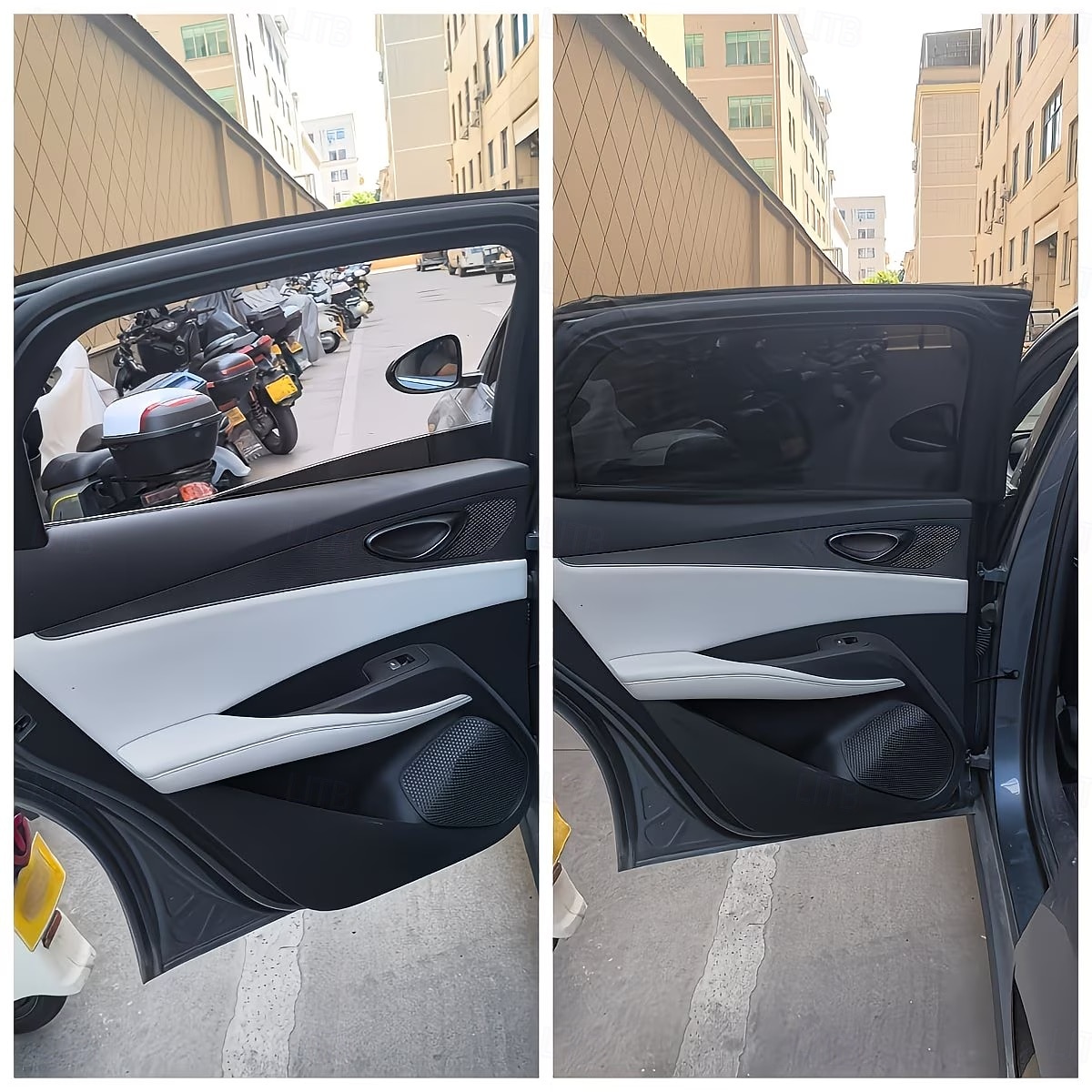 4-delars solskyddsset för bilfönster, UV-skydd, insynsskydd för fram- och bakfönster, lämplig för bilar och SUV:ar, enkel att installera, andningsbart nätmaterial, blockerar skadliga UV-strålar 2026 - $15.99 –P2