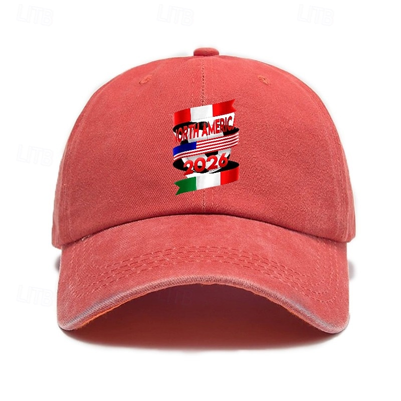 Fotbal Mondial Pălării / Căciuli Fotbal Fotbal Casual Adulți Unisex Casual În aer liber Meci Îmbrăcați-vă 2026 - $12.49 –P10