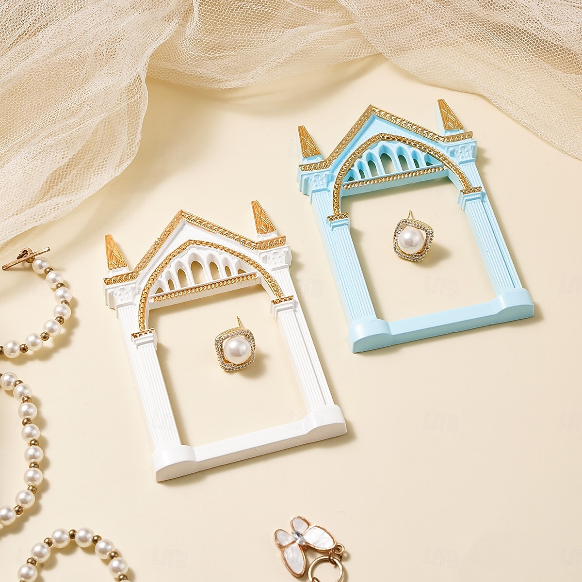 Resin Pattern Photo Frame Decorative Item DIY Piece for Photography Props and Small Home Decoration 2026 - $10.49 –P2