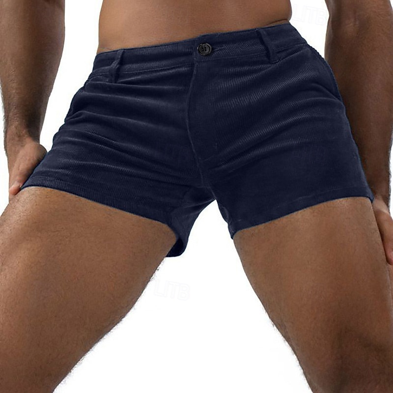 Homme Short Burmuda Shorts de Travail Avec Poches Uni Confort Respirant Longueur Genou Extérieur Affaires Mode Occasionnel Rose Claire bleu marine de 2026 ? $20.99 –P9