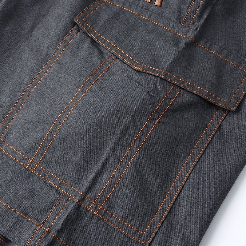 Homens Calças de carga Bermuda Cargo Calção Shorts casuais Bordado Bolsos Tecido Conforto Comprimento do joelho Casual Ao ar livre Streetwear Moda Roupa de rua Camuflagem cáqui Camuflagem - Verde de 2026 por $26.99 –P2