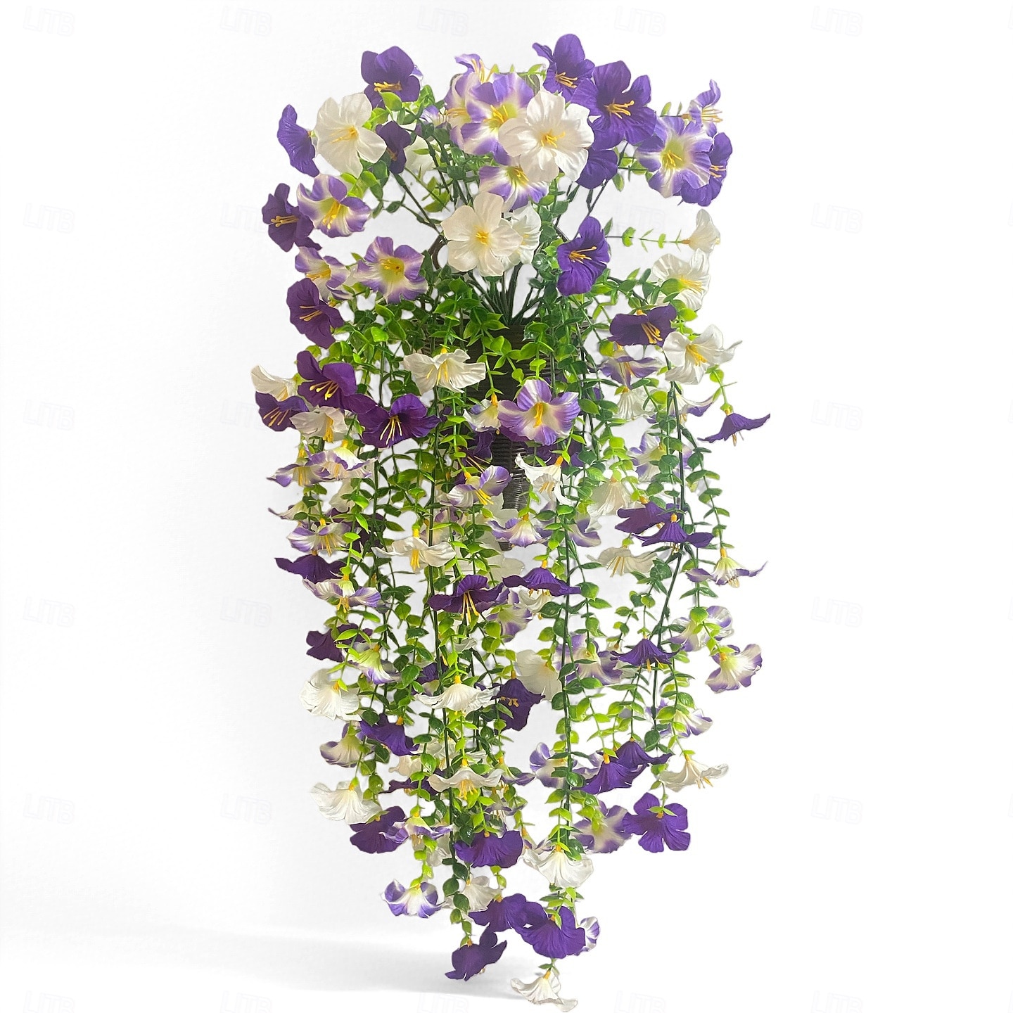4pcs Artificial Morning Glory Vine Garland for Wedding, Home, & Outdoor Decor, Realistic Flower Hanging Vines for Garden, Patio, Wall, and Courtyard, Durable Faux Floral Décor for Wedding Decoration 2026 - $22.99 –P10
