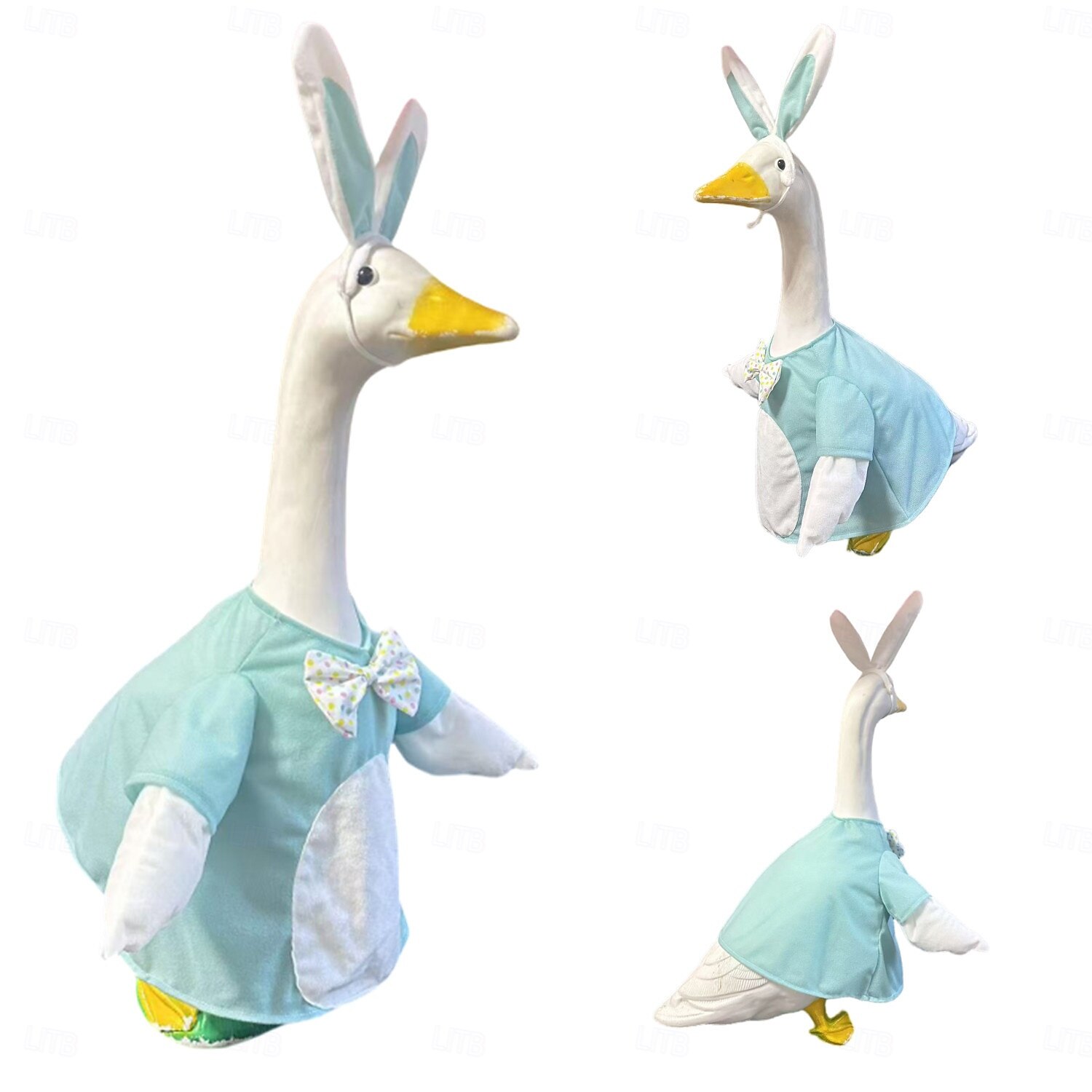Easter Porch Goose Outfit, Goose Clothes for 23-25" Garden Goose Statue, Spring Outdoor Yard Decor Accessories, Outfit Only, Goose Not Included 2026 - $18.99 –P1