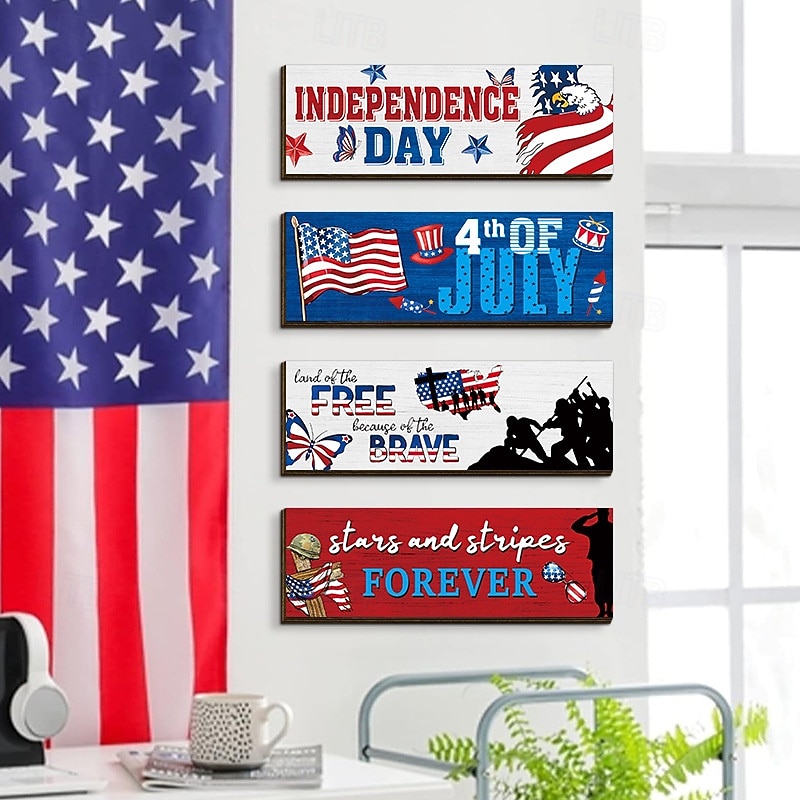 1 db szett amerikai függetlenség napja 250. évfordulójának fa sas tábla, vintage kerek ajtóra akasztható, hazafias amerikai lakberendezés, tökéletes július 4-re, emléknapra és nemzeti ünnepekre 2026 - $21.99 –P1