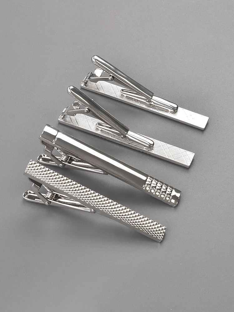 Мужские зажимы для галстука из сплава – разнообразные модели, элегантный дизайн, идеально подходят для свадеб, вечеринок и деловых поездок. 2026 - kr.92 –P7