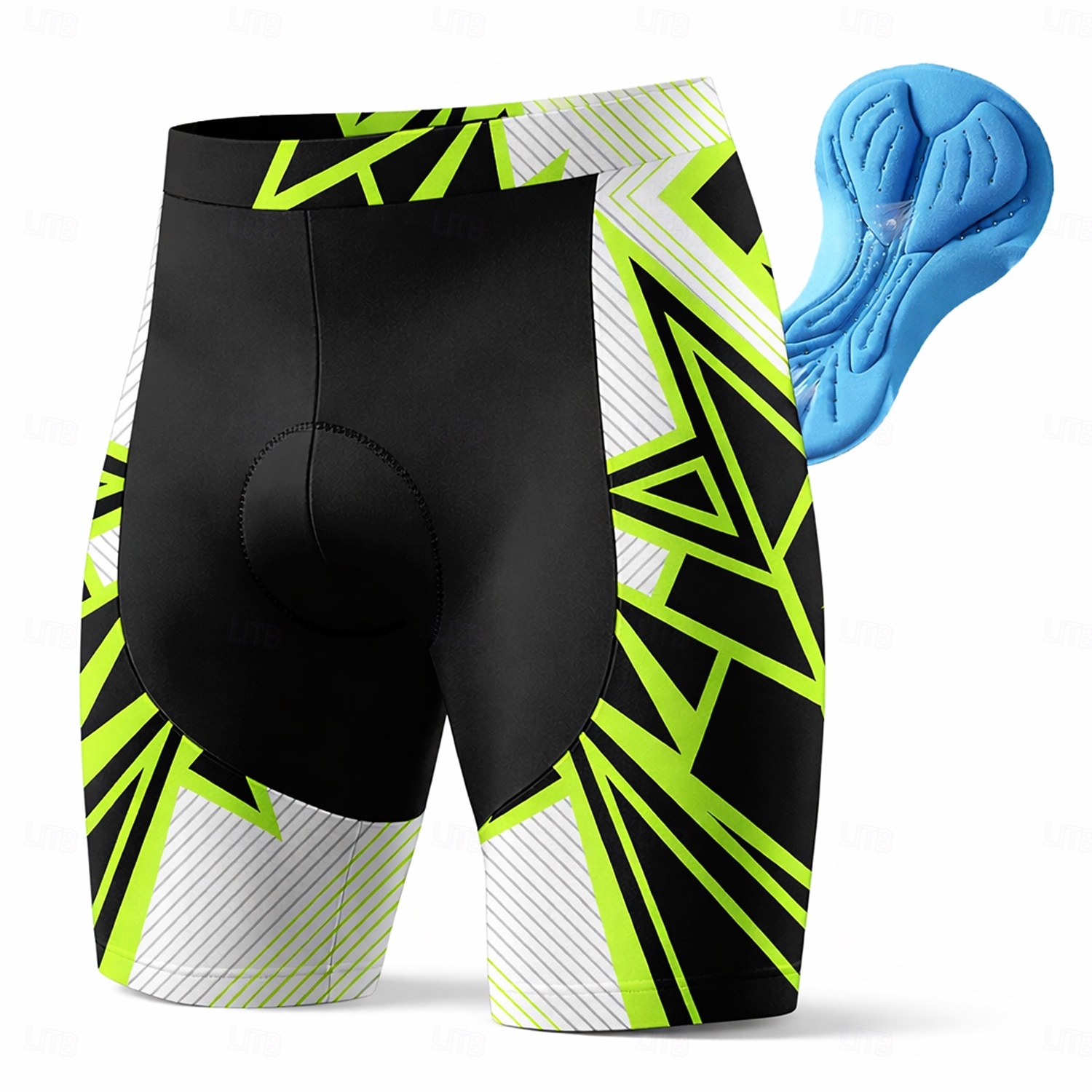 Men's Geometric Cycling Road Shorts Cycling Shorts Bike Shorts Bike Shorts Bottoms Slim Fit Sports 3D Pad Quick Dry Sweat wicking Breathable Yellow Blue Clothing Apparel Bike Wear 2026 - $28.99 –P6