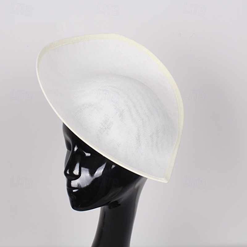 Fascinátory Polyester Směs polyester / bavlna Svatební Narozeniny Vinobraní Roztomilý retro S Srdce Přílba Pokrývky Hlavy 2026 - $10.99 –P7