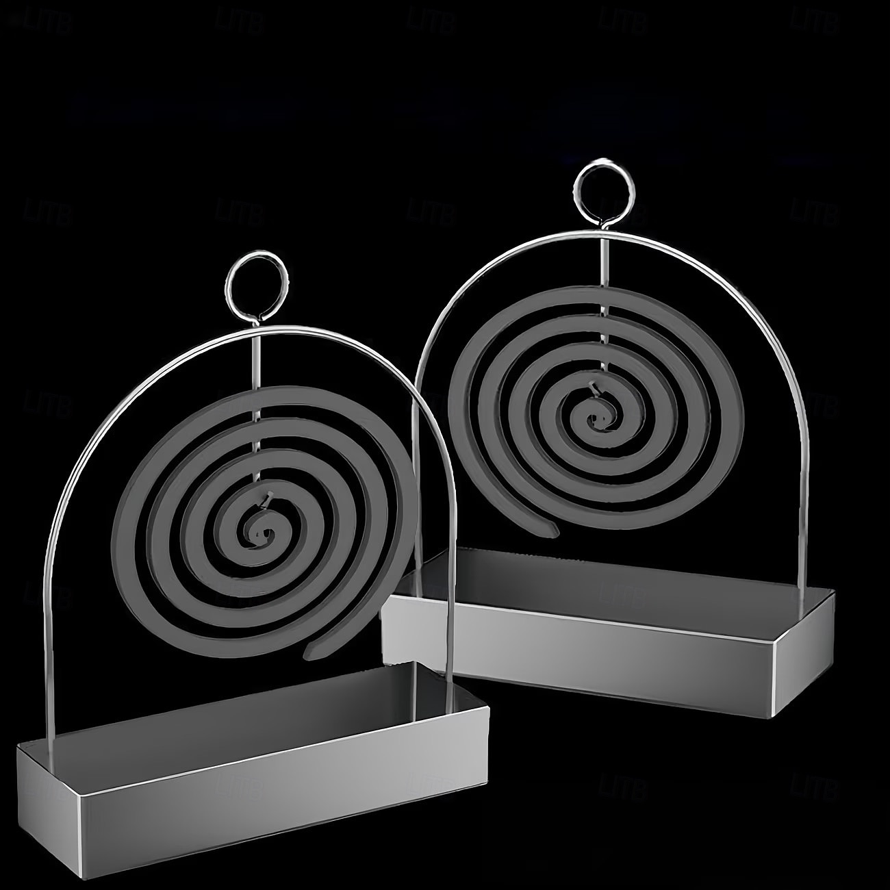 2PCS Metal Mosquito Coil Holders, Hanging Incense Burner Stand for Mosquito Repellent Coils, Decorative Coil Holder for Living Room, Bedroom, Patio, Balcony, Outdoor Camping 2026 - $9.99 –P9