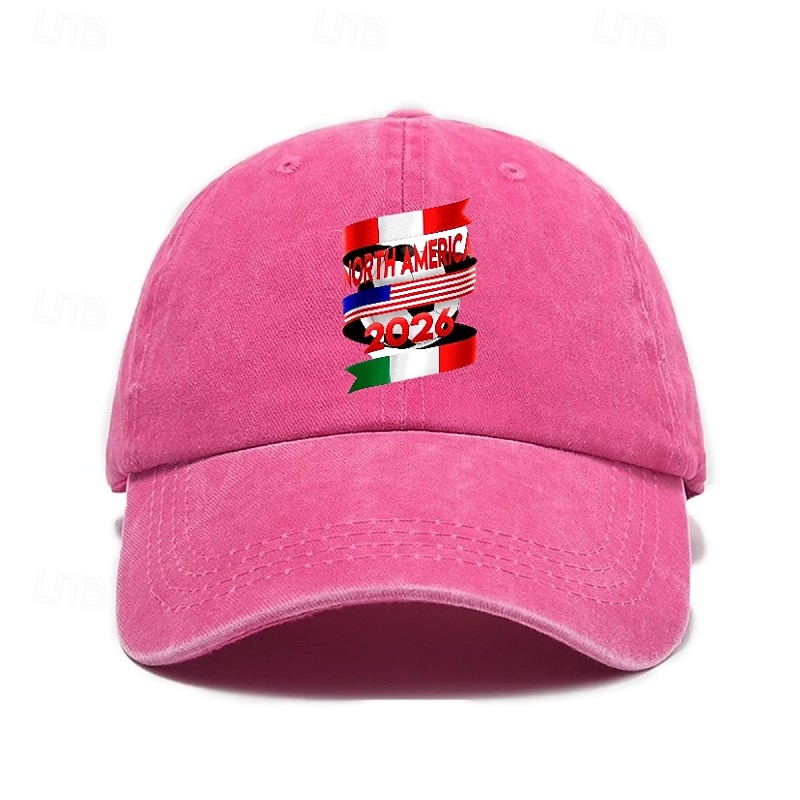Fotbal Mondial Pălării / Căciuli Fotbal Fotbal Casual Adulți Unisex Casual În aer liber Meci Îmbrăcați-vă 2026 - $12.49 –P16