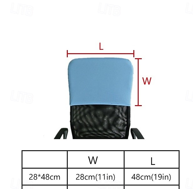 4 huse elastice pentru spătarul scaunului - husă anti-praf cu elasticitate ridicată pentru scaunul de birou - protector confortabil pentru spătarul scaunului de birou de uz casnic 2026 - $24.99 –P1