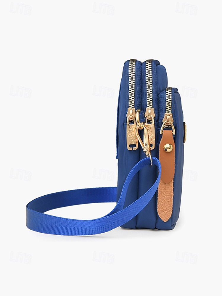 Dámská nepromokavá nylonová crossbody taška na telefon s více kapsami, nastavitelným popruhem, malá kabelka přes rameno pro běžné každodenní nošení, cestování, chůzi, běh a sport 2026 - $11.99 –P5