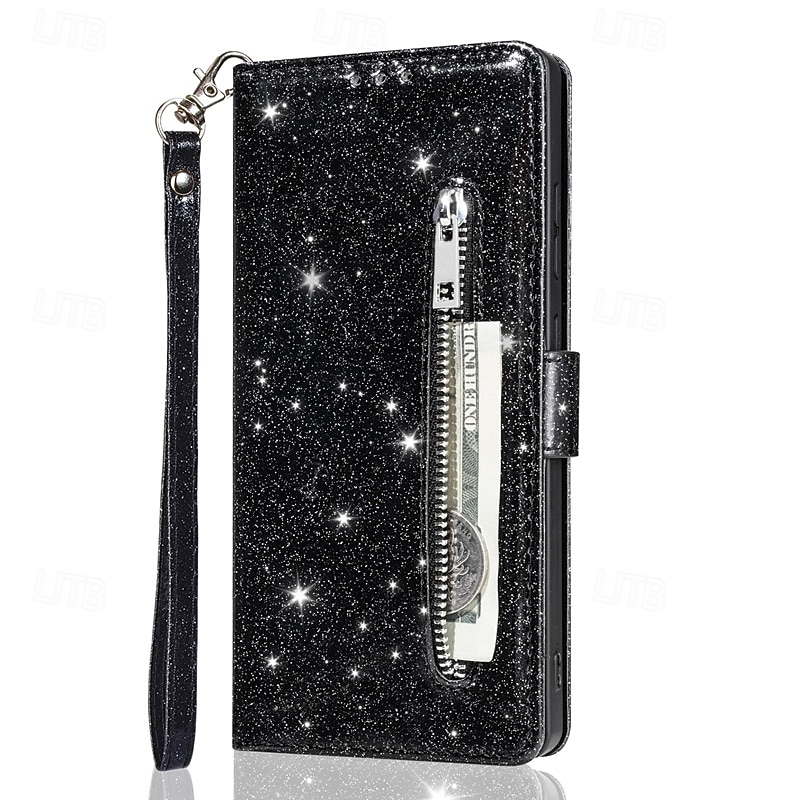 Phone Case For Samsung Galaxy S26 S26 Plus S26 Ultra Wallet Case Zipper Full Body Protective Kickstand Color Gradient sky PU Leather 2026 - $18.99 –P8