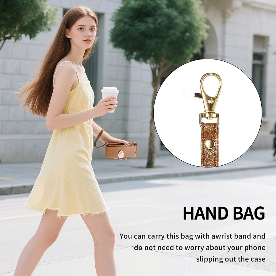 telefoon hoesje Voor Samsung Galaxy S26 S26 Plus S26 Ultra Wallet Card Case Flip cover Rits met polsband Standaard Retro TPU PU-nahka 2026 - $17.99 –P13