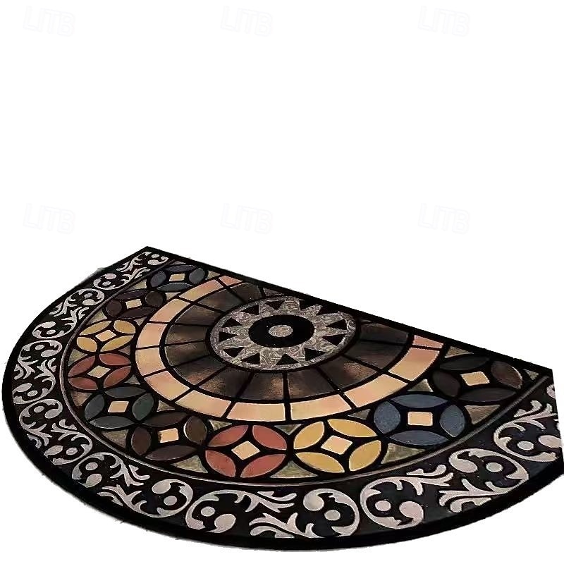 Tapete de entrada floral estilo americano, antiderrapante e resistente à sujeira, ideal para hall de entrada e corredor, fácil de limpar. de 2026 por $4.49 –P3