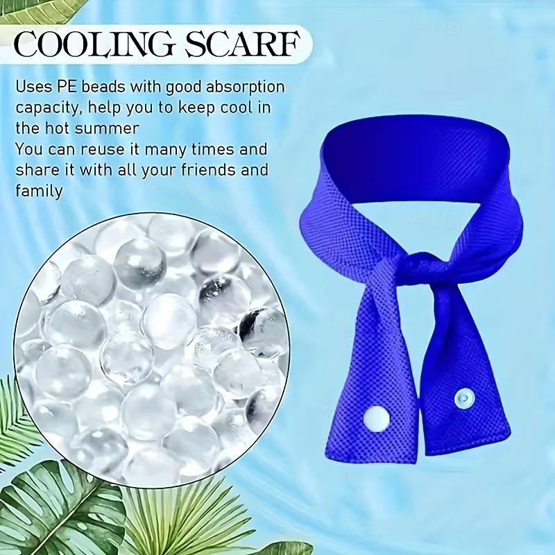 3 db hűsítő jégkagyló, jégtörölköző, izzadságtörölköző, szülés utáni jégpánt, sport fejkendő, hűsítő jégkendő, ideális szabadtéri tevékenységekhez, például túrázáshoz és kempingezéshez enyhén meleg 2026 - $23.99 –P11