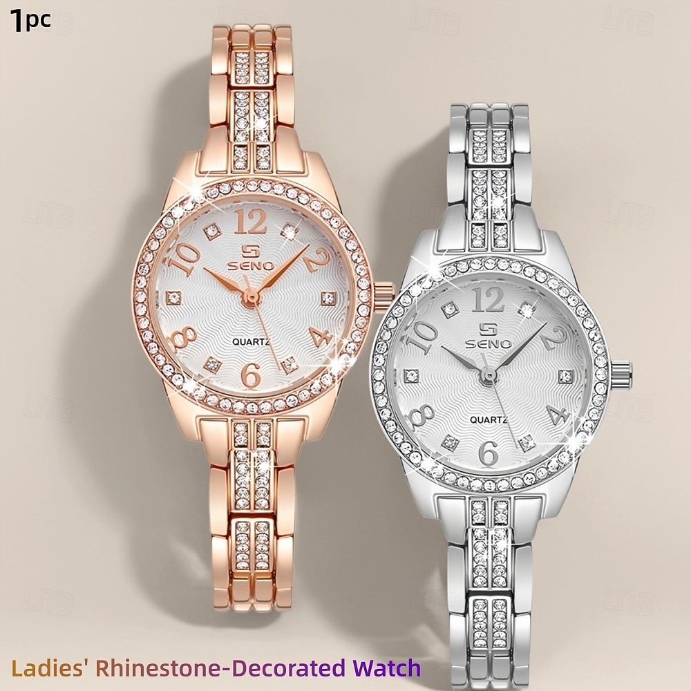 Mother's Day Gift Women Quartz Watch Rhinestone Casual Decoration Alloy Watch 2026 - $25.99 –P2