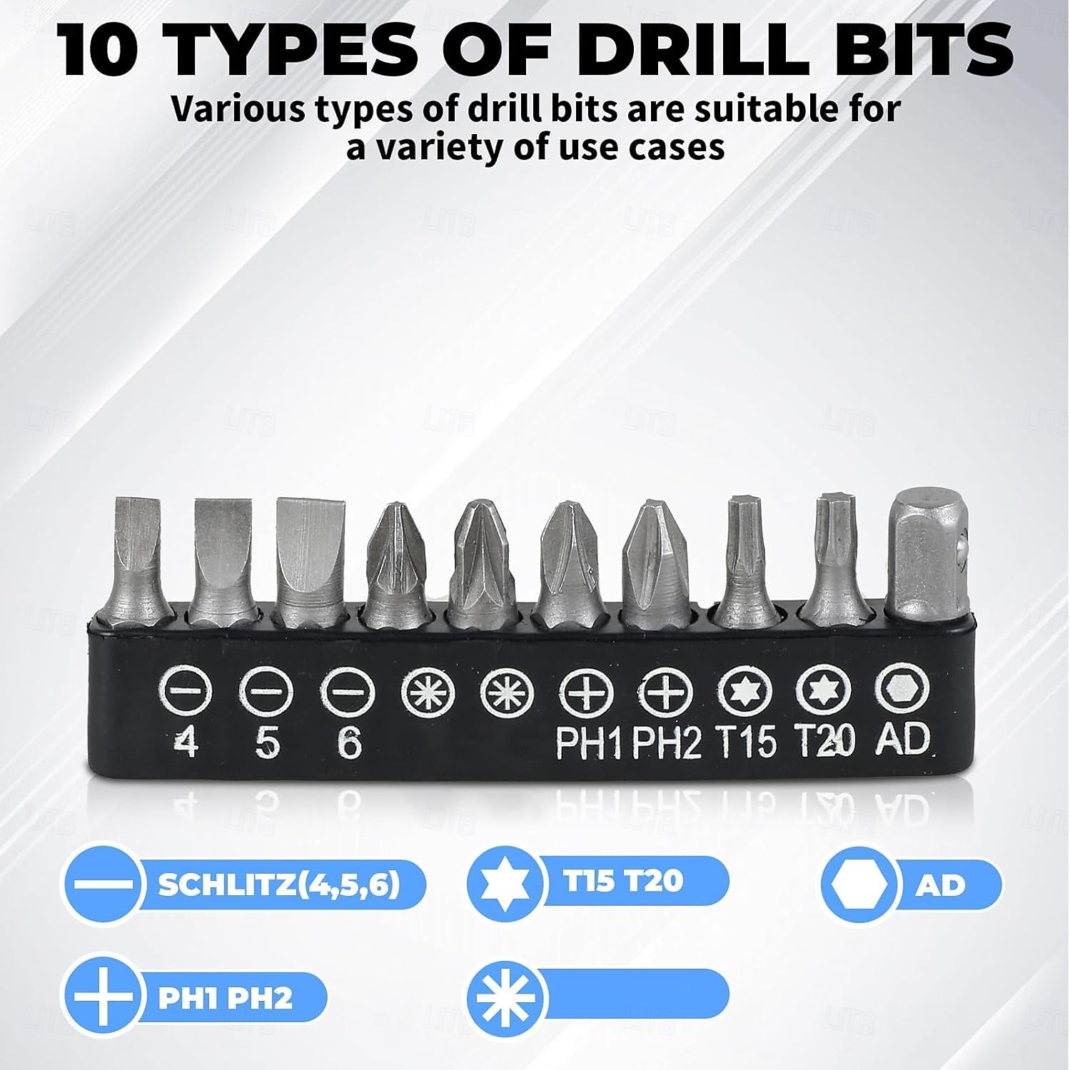 Σετ 4 προσαρμογέων τρυπανιού ορθής γωνίας 105 μοιρών, κρουστικό μηχανισμό κίνησης και μαγνητικό τρυπάνι με υποδοχή κατσαβιδιού, γωνιακό εργαλείο, πλήμνη βίδας (κοντή + μακριά) και εύκαμπτη γωνιακή 2026 - $16.99 –P4