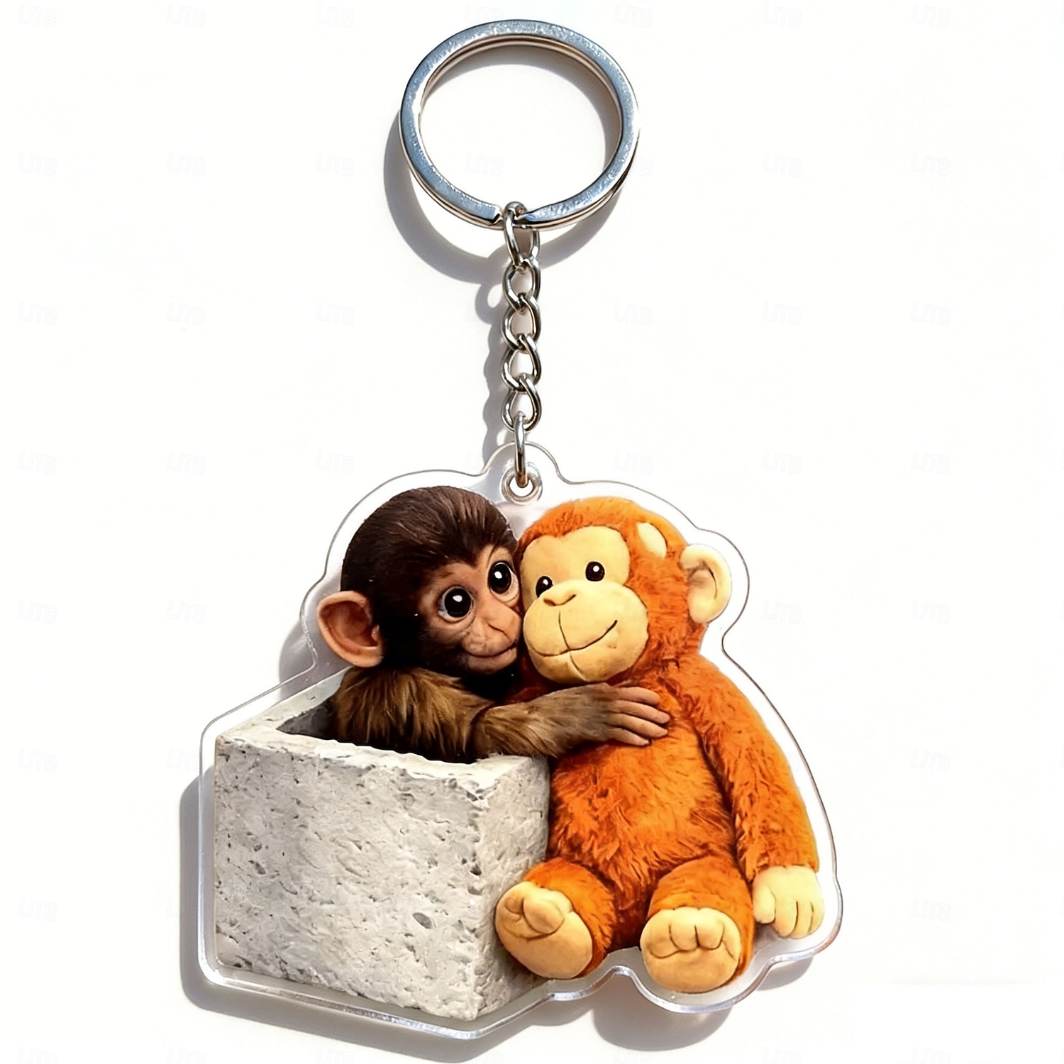 ميدالية حماية ميم بانش القرد، ميداليات بلاش ميم بانش مونكي، زينة ميمات القردة الصغيرة، ميدالية مواضيع حيوانية للتعليق على حقيبة الظهر 2026 - $9.99 –P6