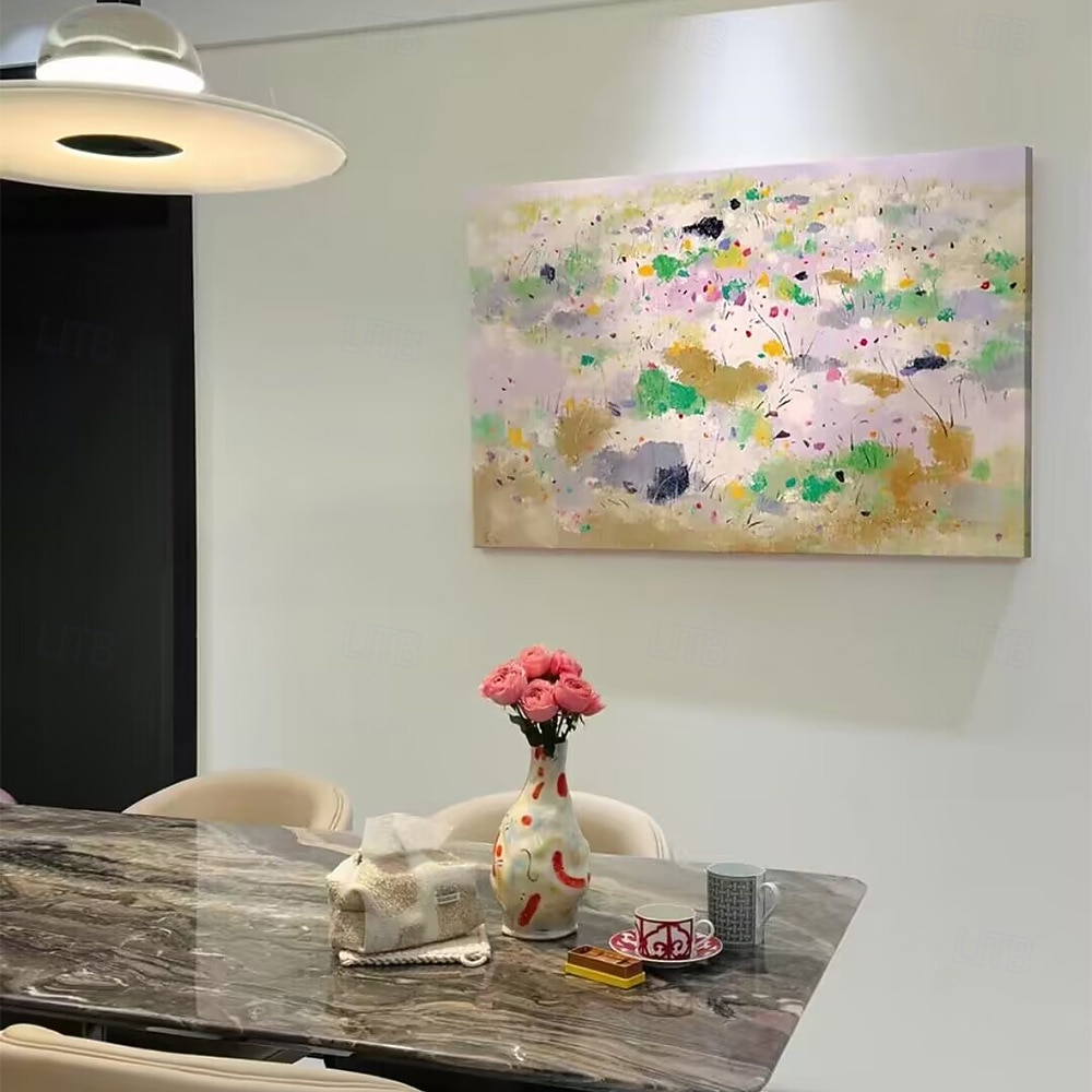 Handmade Oil Painting Canvas Wall Art Decoration Abstract for Home Living Room Dining Bedroom Decor Rolled Frameless Unstretched Painting/Stretched Frame Hanging Painting 2026 - $55.99 –P2
