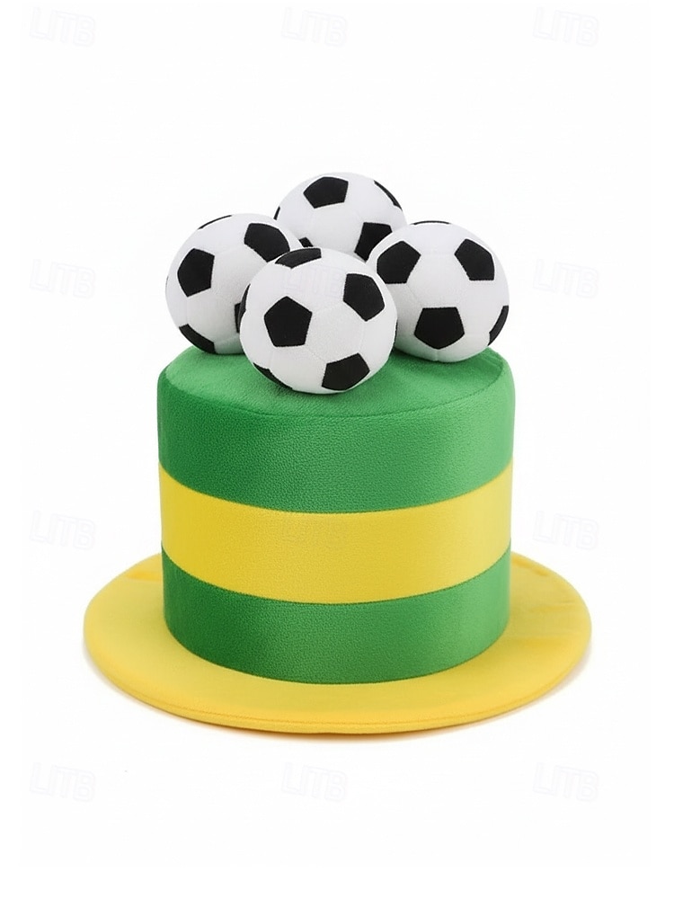 Men's Flag Color Soccer Fan Top Hat Polyester Novelty Football Hat in Multiple Colors for Soccer Matches, Supporter Events, Team Spirit & Game Day Wear 2026 - $18.99 –P8
