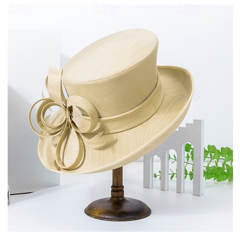 Klobouky Polyester Svatební Narozeniny Elegantní Vinobraní Roztomilý S Rukáv Přílba Pokrývky Hlavy 2026 - $65.99 –P3