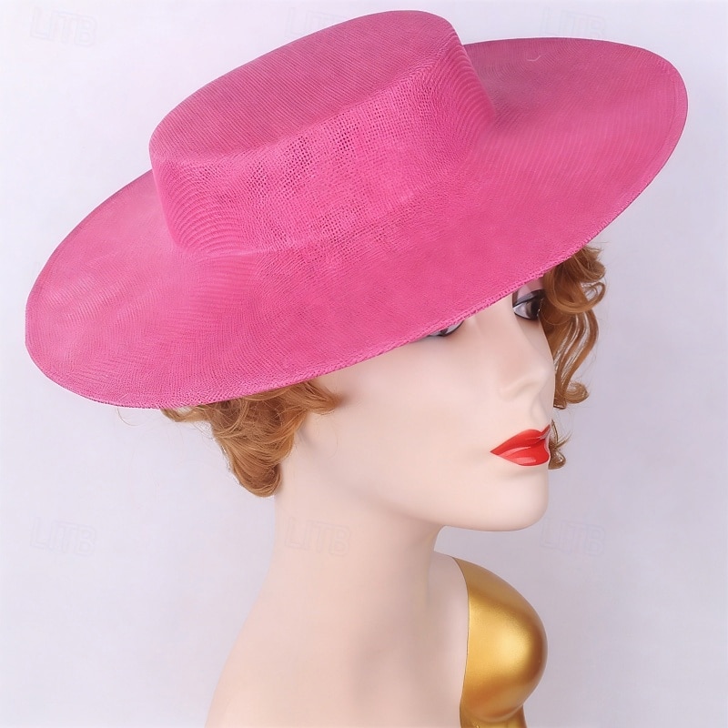 fascinators Sinamay Bryllup Bursdag Elegant Årgang Med Tyll Hodeplagg Hodeplagg 2026 - $17.49 –P7