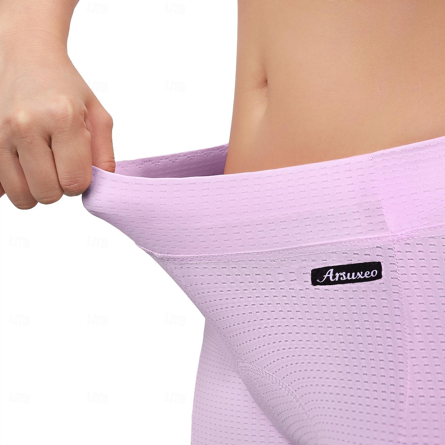 Арсуксо Жен. Сплошной цвет Велотрусы Велобрюки Шорты для горного велосипеда Велоспорт Шорты Шорты с защитой Плотное облегание Виды спорта 2026 - $26.99 –P26