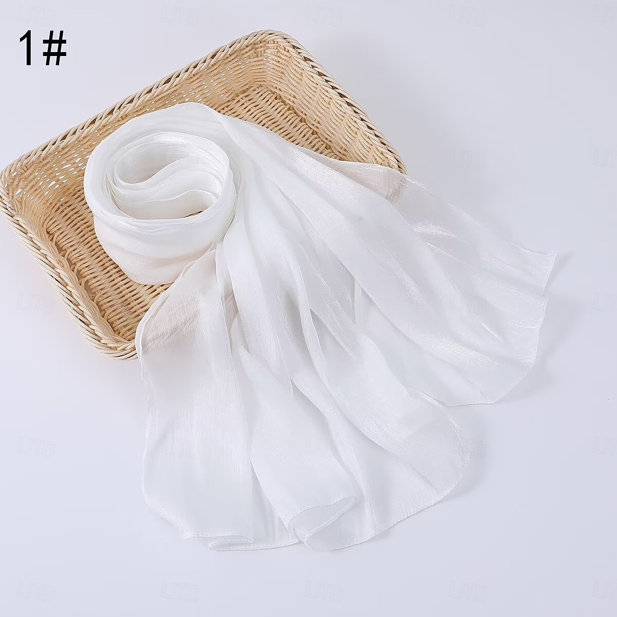 Chusty damskie Elegancja damska Bez rękawów Sztuczny jedwab Chusty ślubne Z Czysty Kolor Na Impreza Wiosna i lato 2026 - $16.49 –P16