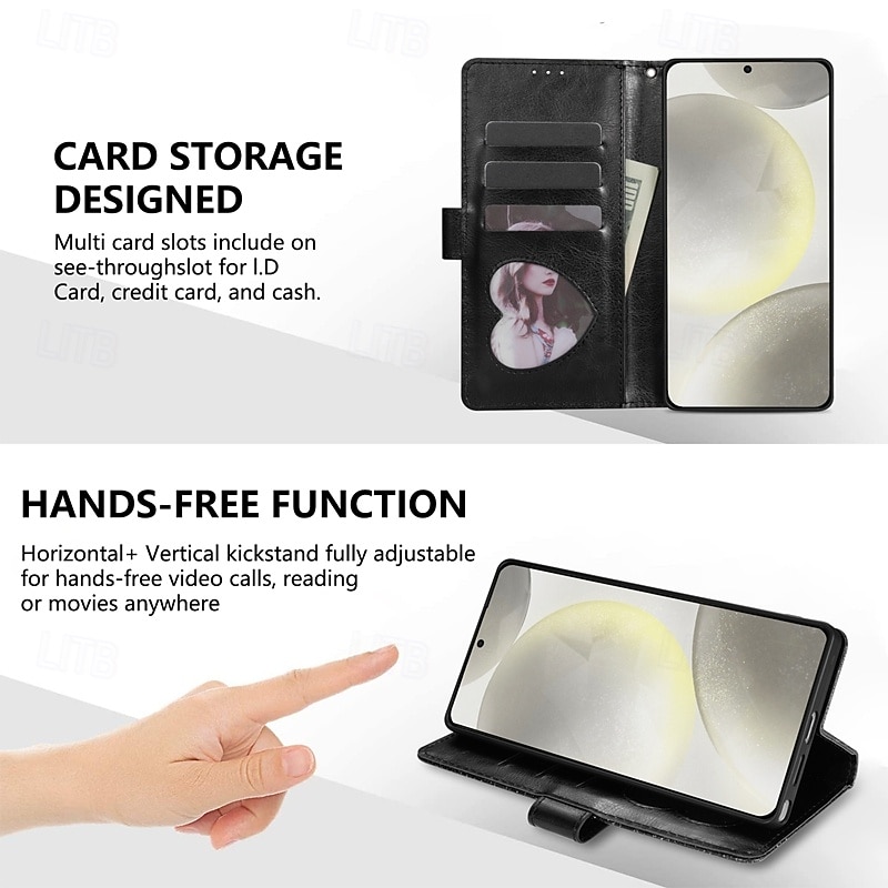 Phone Case For Samsung Galaxy S26 S26 Plus S26 Ultra Wallet Case Zipper Full Body Protective Kickstand Color Gradient sky PU Leather 2026 - $18.99 –P4