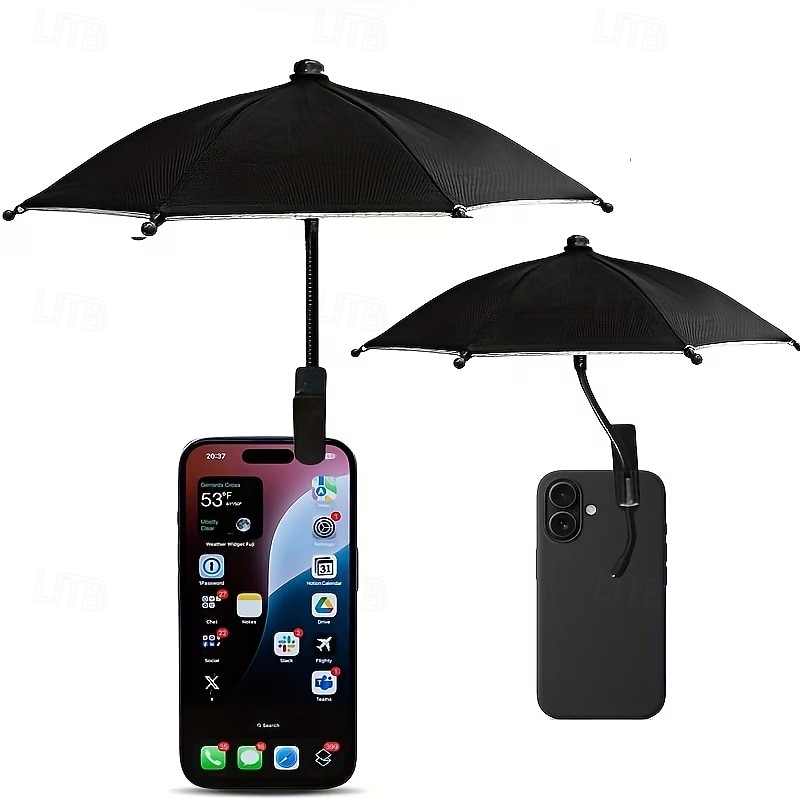 Biegsame Handy-Sonnenblende, Mini-Sonnenblende für Outdoor-Aktivitäten, schützt das Handy vor Sonne und Regen, verhindert Blendung und Spiegelungen beim Fotografieren, einfach zu bedienen, kein 2026 - $19.99 –P1