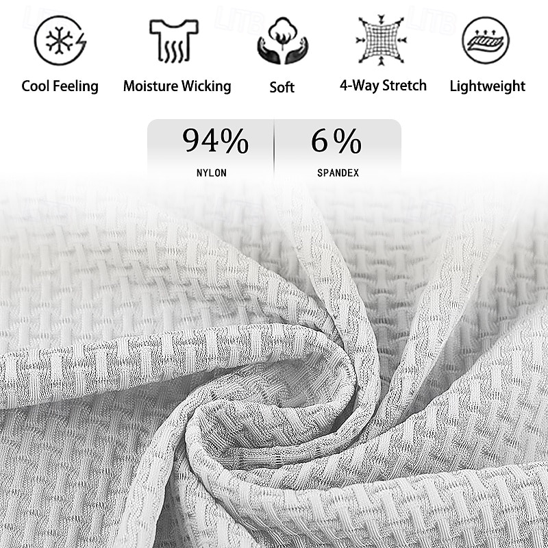 Hombre Polo de seda helada seersucker Con Texturas Casual Trabajo Diseño Manga Corta Básico Moderno Plano Jacquard Botones Primavera verano Azul Piscina Negro Blanco Azul cielo Gris Polo de seda 2026 - $22.99 –P6