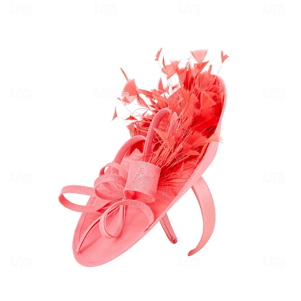 Derby Hat Fascinator Hat Fascinator Gentlewoman Fancy Dress Women's Derby Ascot Horse Racing Festival Adults' Hat Summer Spring 2026 - $35.99 –P2