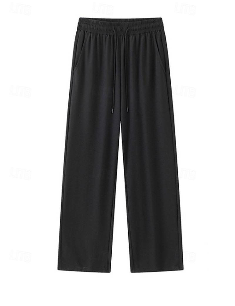 Per uomo Pantaloni Pantaloni casual Pantaloni Estivi Pantaloni ad asciugatura rapida Borse refrigeranti Coulisse Tasca Semplice Comodità Traspirante Lunghezza intera Casuale Quotidiano All'aperto del 2026 a $28.99 –P5