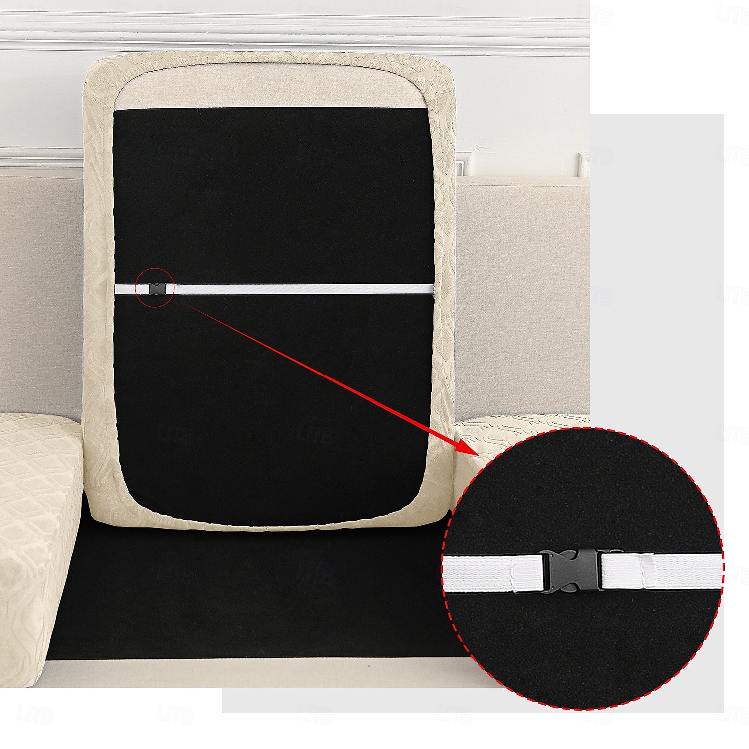 wasserdichte Terrassen-Sofakissenhülle, wetterfester Sofasitzschutz, tier- und kratzfester Möbelbezug 2026 - $23.99 –P2