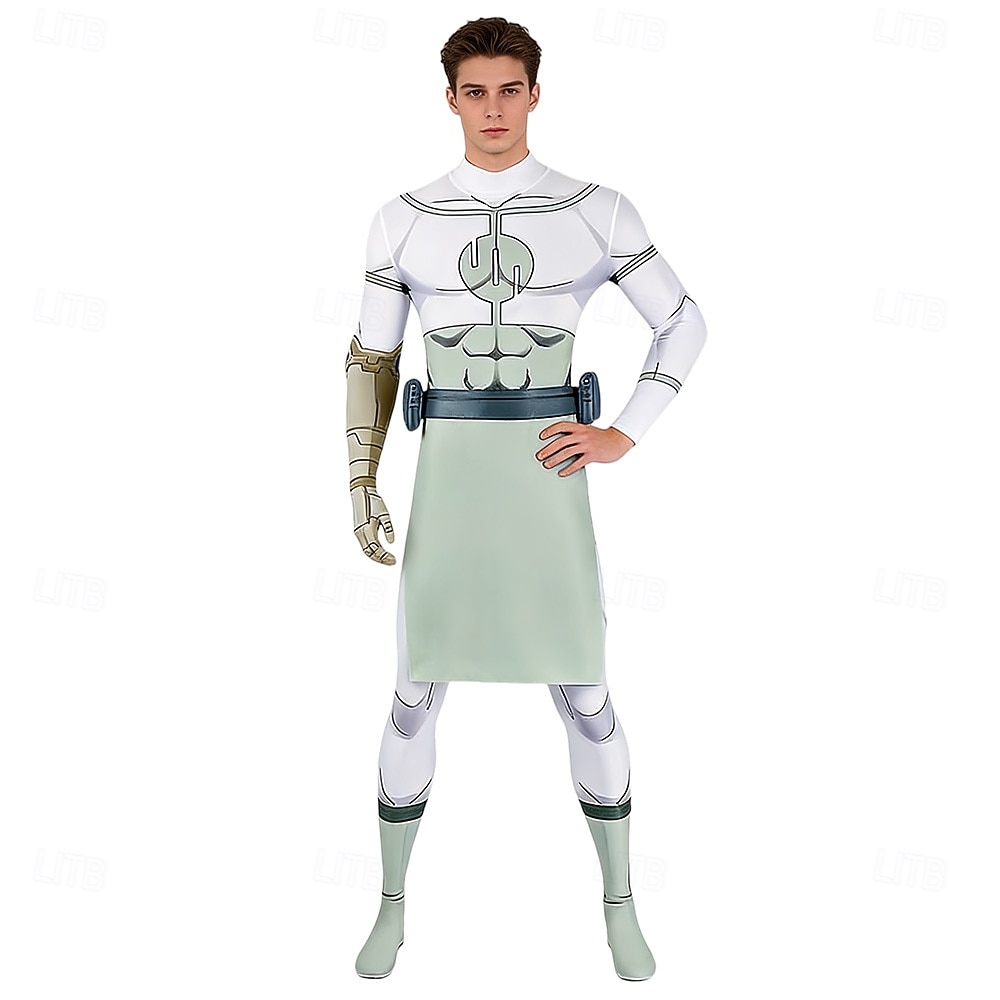 Abenteuer Invinciboy Superheld Zentai-Anzüge Cosplay Kostüm Outfits Videospiel Film- und TV-Themenkostüme for Unisex Kinder Erwachsene Halloween Leistung Comic-Konzert 2026 - $57.99 –P2