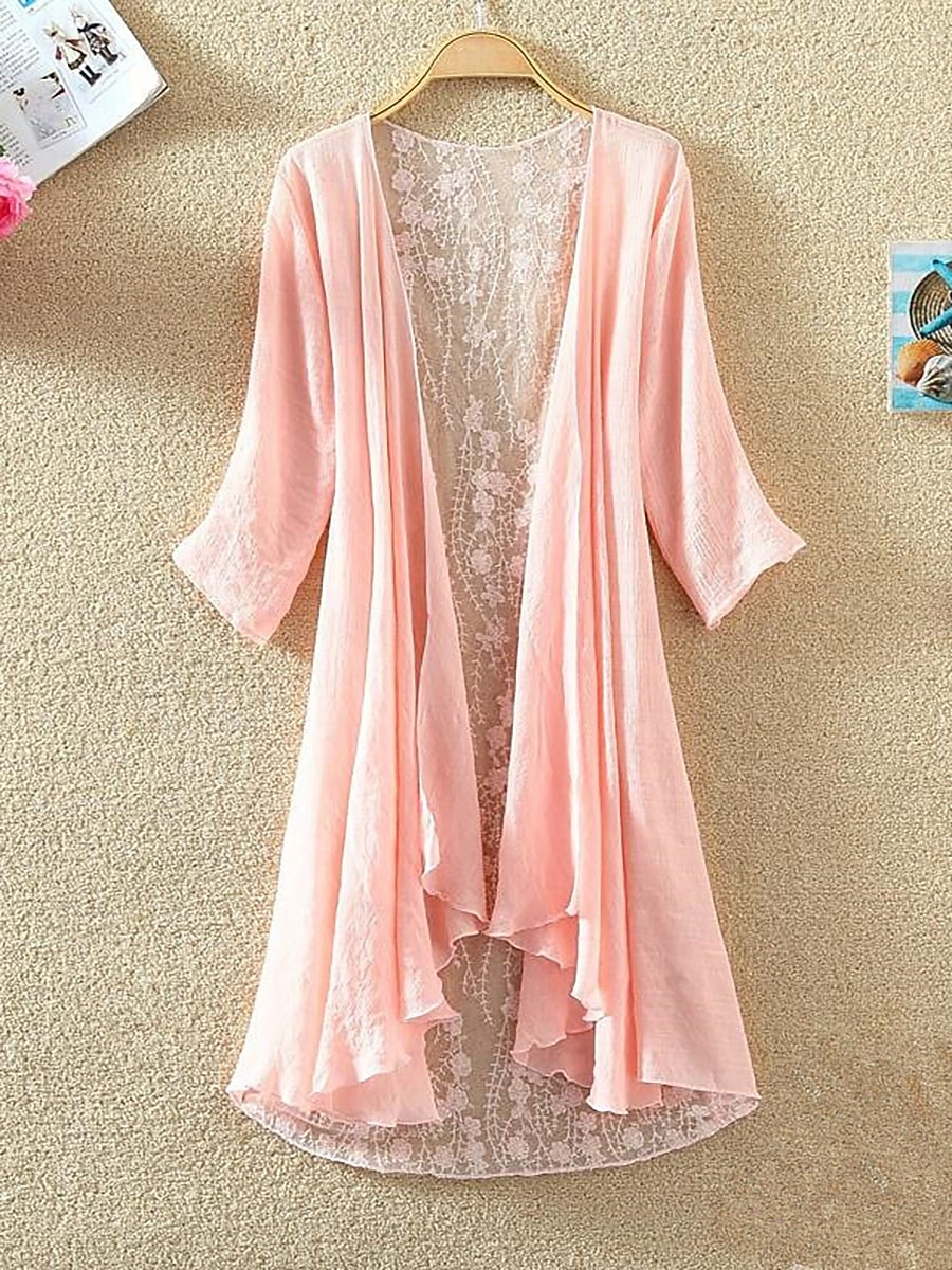 Per donna Costumi da bagno Copricostume Rashguard Canotta da bagno Vestiti Costume da bagno Arricciato Pizzo Patchwork Vacanza Abbigliamento da Spiaggia Floreale Scollo a V Manica Lunga Costumi da del 2026 a $19.99 –P6