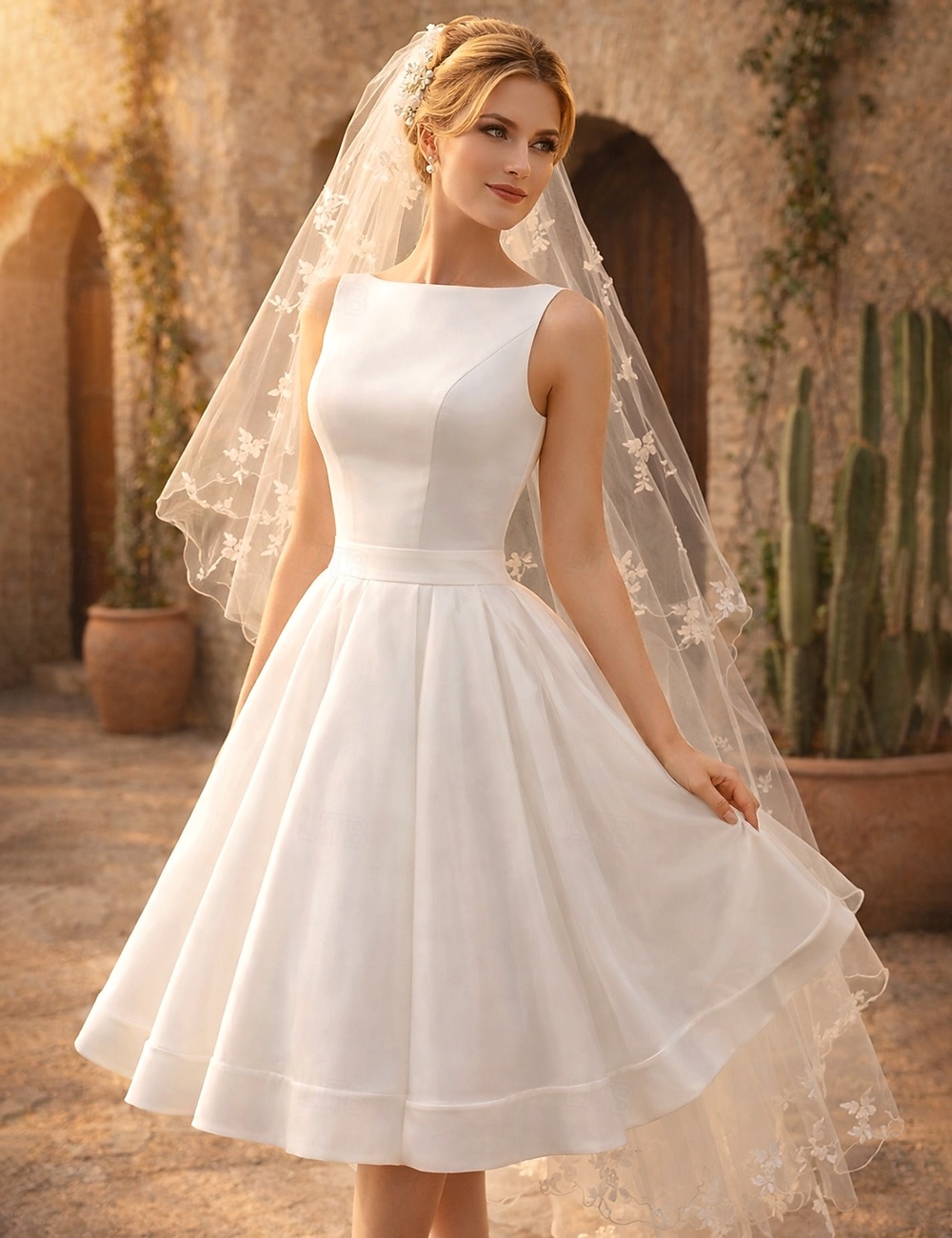 v neck dress long V-neck Relax Long Dress Natural / XS